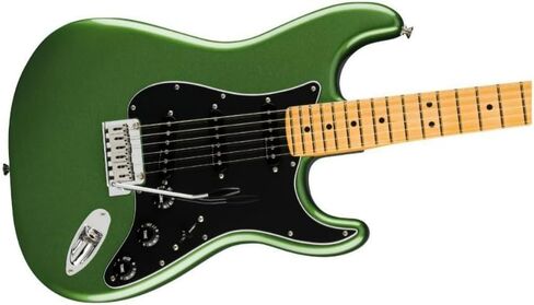 جيتار كهربائي ستراتوكاستر معدل من Fender Player II - لون أخضر معدني مع لوحة أصابع من خشب القيقب in Kuwait
