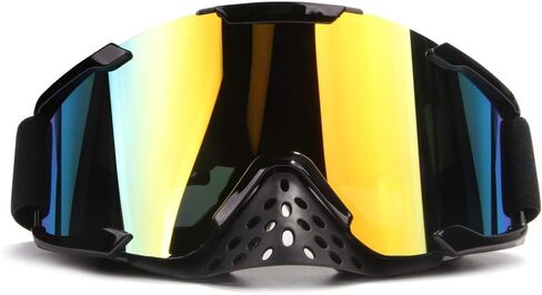 Snowbike goggles 1-piece set, with neck mask and breathable face mask, suitable for both male and female teenagers (Color,1Pcs) in Kuwait
