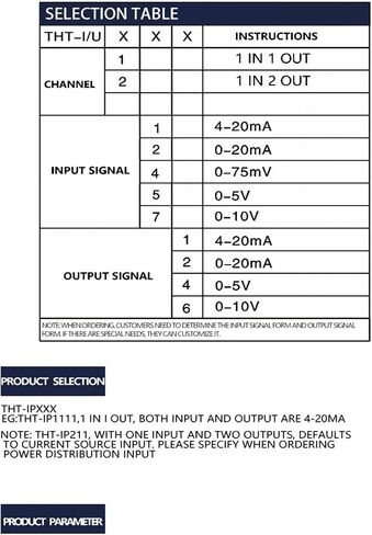 1 قطعة تحويل التيار/الجهد إشارة المعزل الناتج 4-20mA إلى 0-10 فولت إشارة (1in 1out ، 0-20mA) in Kuwait