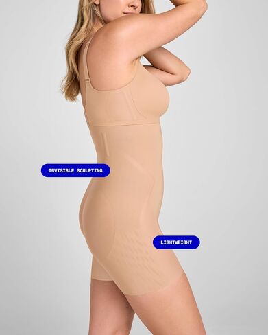 HONEYLOVE MeshSculpt شورت عالي الخصر - ملابس داخلية متوسطة الدعم للنساء in Kuwait