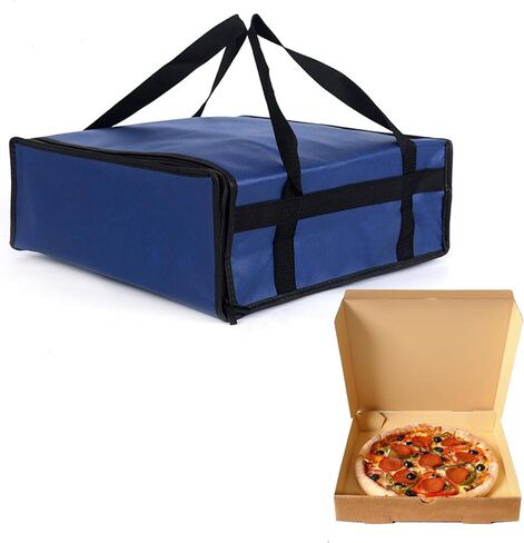 Insulated Pizza Bag 20x20x8 Inch, Thermal Food Delivery Bag with Superior Heat Retention, Leakproof & Foldable for Catering, Delivery Drivers & Home in Kuwait