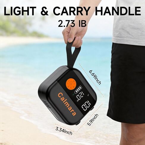 B1 Electric Paddle Board Pump,Rechargeable 10000mAh Cordless/12V DC 22 PSI High Pressure SUP Pump,Inflation & Deflation,Auto-Off for Stand Up Surfing Kite,Tent,Boat Gift for Men in Saudi Arabia