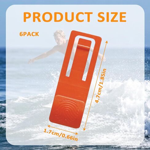 6 Pack Paddle Board Fin Clip,Replacement Surfboard Fin Base Pin,Surfboard Fin Fastener Base Pin for Adults Beginners Professionals in Saudi Arabia