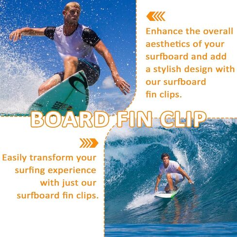 6 Pack Paddle Board Fin Clip,Replacement Surfboard Fin Base Pin,Surfboard Fin Fastener Base Pin for Adults Beginners Professionals in Saudi Arabia