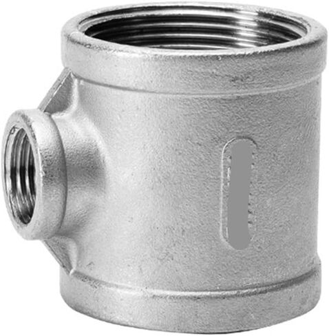 304 Stainless Steel reducing tee Inner Wire reducing Internal Thread Joint Water Heating Pipe Accessories(G2*G1/2) in Kuwait