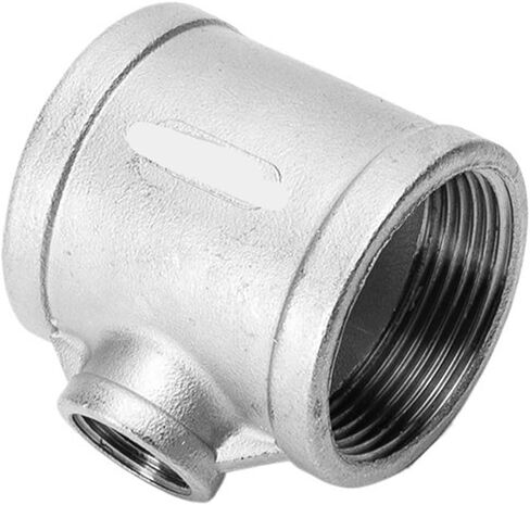 304 Stainless Steel reducing tee Inner Wire reducing Internal Thread Joint Water Heating Pipe Accessories(G2*G1/2) in Kuwait