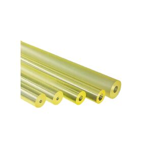 Polyurethane Hollow Rods Polyurethane Hollow Rod Translucent Yellow Length Diameter 16-100mm(25 * 8mm) in Saudi Arabia