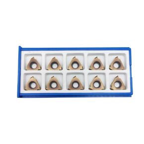 10pcs TGF32R0.3-R1.5Round Head Arc Carbide Grooving Inserts Shallow Grooving Cut-Off Parting Tools for Steel Repalement Inserts for Indexable Metal Lather Tool Holders (TGF32R R0.7) in Kuwait