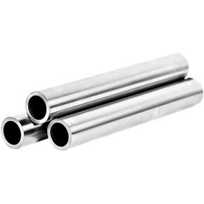 Carbon Steel Chrome Plated Hardened Hollow Linear Shaft, 10-25mm OD, 300-500mm Length, Multiple ID Options,400mm(Od25mm (Id19mm),500mm) in Saudi Arabia