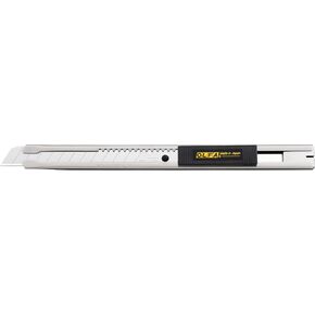 OLFA 9mm Stainless-Steel Utility Knife (SVR-2) - Multi-Purpose Retractable Precision Knife w/Stainless-Steel Snap-Off Blade, Replacement Blades: Any OLFA 9mm Blade in Kuwait