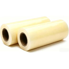Transparent Mechanical Shoe Film Machine PE Wide Roll Disposable Temporary Floor Carpet Guard Home Entryway Tool(15cm*3.5cm-2rolls-a) in Kuwait