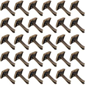 jojofuny 300pcs Square Rivet Studs Two-Legged Nails DIY Accessories Iron Material for Home Crafts and Holding Ribbons Without Fading in Kuwait