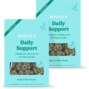مكافآت الدعم اليومية لبطن مخبز Bocce للكلاب، مكافآت الكلاب الخالية من القمح، مصنوعة من مكونات حقيقية، مخبوزة في الولايات المتحدة الأمريكية، تدعم صحة الجهاز الهضمي، بسكويت اليقطين والزنجبيل الطبيعي بالكامل، 12 أونصة in Kuwait