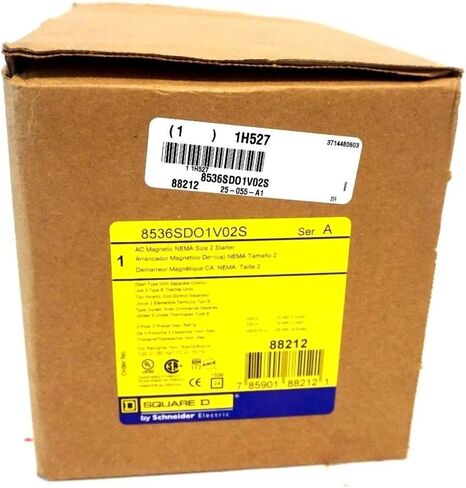 SQUARE D 8536SDO1V02S Motor Starter Size 2 SER.A in Kuwait