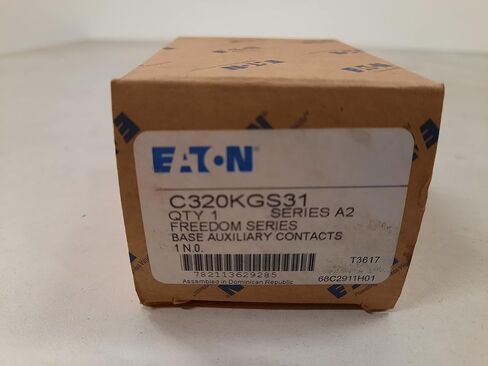 إيتون كاتلر هامر C320KGS31 AUX CONT FOR FRDM الحجم 3 L-N BASE AUX 1NO in Kuwait