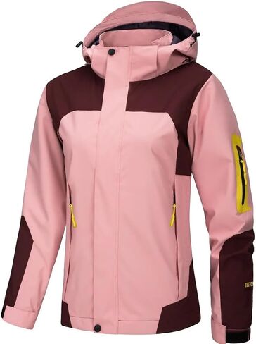 Outdoor Hiking Jacket Men Women Windproof Wear-Resisting Hooded Coat Climbing Camping Fishing Jacket Couple in Saudi Arabia