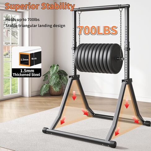 Foldable Pull Up Bar Station 66.1''-84.6'' Power Tower in Kuwait