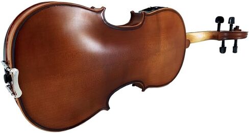 Vetimobato Luthier's Choice 4-String Left hand 4/4 Electric Violin, Full Size Solid Maple & Spruce Body with Ebony Fittings for Professional & Student, Complete Set with Bow and Case (4/4) in Kuwait