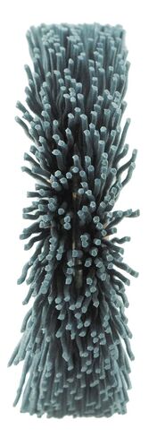 Weiler 17543 2" Nylox Wheel Brush, .022/320SC Crimped Fill, 1/2" Arbor Hole, Made in the USA (Pack of 10) in Kuwait