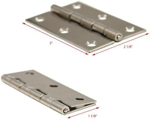 Boat Stainless Steel Hinges | 2 x 3 Inch (Pair) in Kuwait