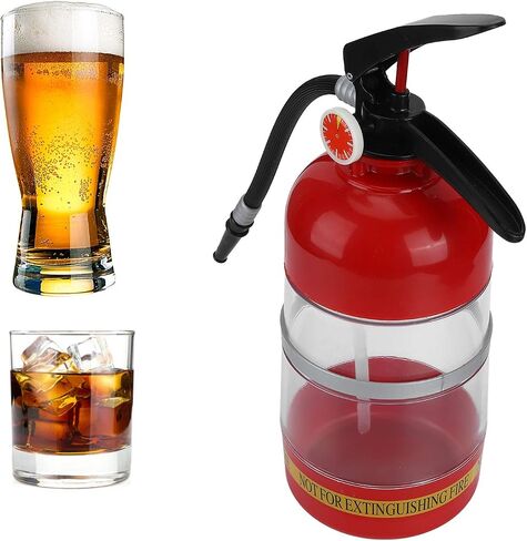 2L Liquor Dispenser, Portable Fire Extinguisher Container Beer Dispenser Beer Water Barrels Bar Beverage Liquor Rack Machine for Restaurants, Cafeterias, Home in Kuwait