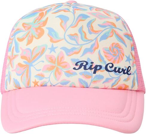 قبعة سائق الشاحنة Rip Curl للفتيات الكبيرات - وردي فاتح in Kuwait