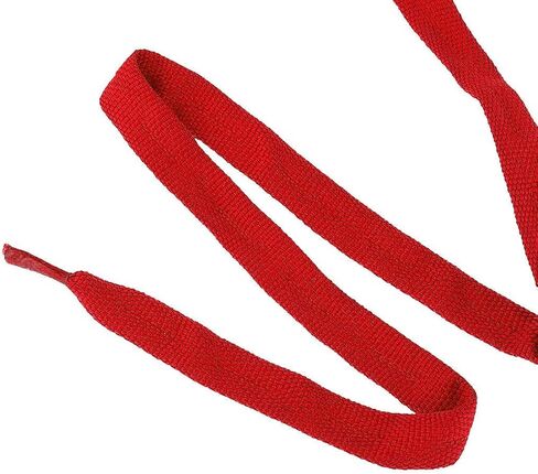 Skate Shoelaces Pair Roller Skates Laces Inline Skate Strings Speed Skating Hockey Shoe Laces Nylon Suitable for Women Men Outdoor, Red in Kuwait