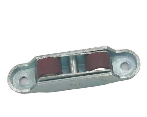 Plastic Steel Double- Wheels Door Roller Pulley Moisture-Resistant Sliding Doors Rollers Balcony Bathroom Accessories(Flat) in Kuwait