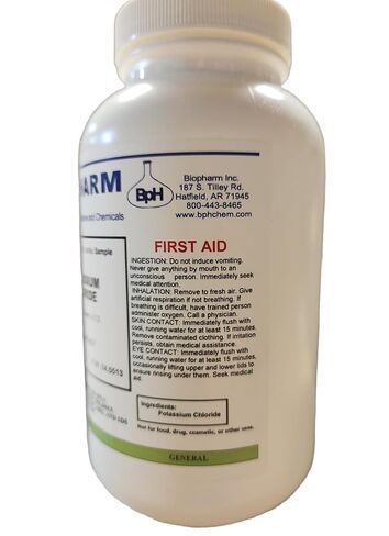 Potassium Chloride ACS Reagent (500 Grams) in Kuwait
