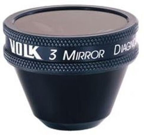 عدسة Volk G-3 Gonio - خيارات التلامس والطلاء والحجم (Volk 3-Mirror - بدون شفة، مطلية A/R) in Kuwait