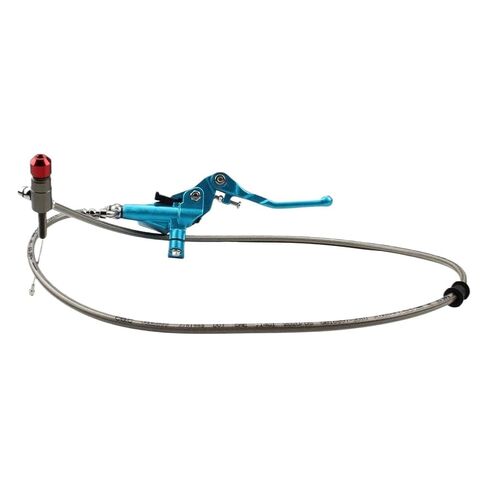 Motorcycle Brake and Clutch Lever Hydraulic Handle Universal 1200mm Compatible with Motocross Bike(Red) in Saudi Arabia