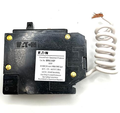 Eaton BRN130EP 1 Pole 30A 120V 10kA Plug-in GFEP Circuit Breaker in Kuwait