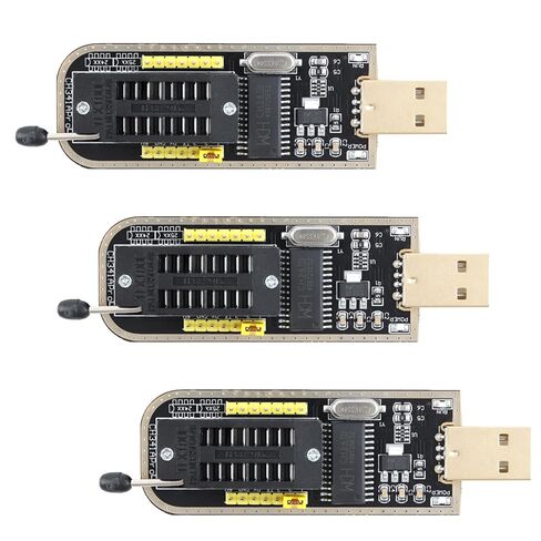 3 قطعة CH341B USB BIOS/فلاش رقاقة مبرمج لسلسلة 24/25 LCD اللوحة الأم الموقد in Kuwait