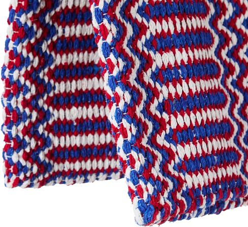 Mayatex 1340-76 Double Weave 32x64 Acrylic Blend Saddle Blanket Red White and Blue in Saudi Arabia