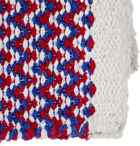 Mayatex 1340-76 Double Weave 32x64 Acrylic Blend Saddle Blanket Red White and Blue in Saudi Arabia