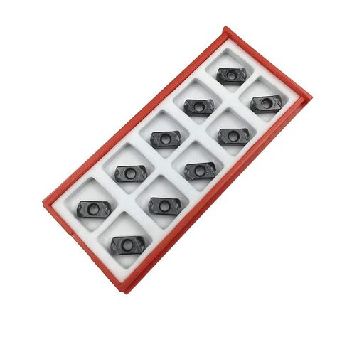 LNMU0303ZER-GM Fast Feed Square Milling Grain Inserts for TXN03R Milling Cutter (LNMU03 for inconel (Black)) in Kuwait