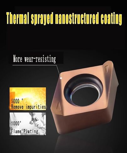 10Pcs 4NKT060308 Fast Forward Insert Carbide Plates Roughing CNC 4NKT 060308 Square Shoulder Milling Tools Turning Tools for Lathe in Kuwait