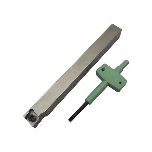 12pcs Metal Lathe Turning Tools Bit Set Carbide Turning Inserts CCGT060204 with 3/8 Shank Turing Tool Holder Finish Turned and Ground Stainless Steel Boring Insert (SCLCR1212JX09N+CCGT09T302R) in Kuwait
