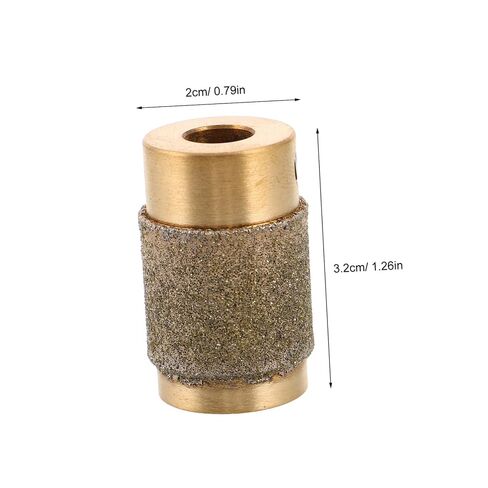 minkissy 120-grit Diamond Brazed Grinding Wheel for Stained Glass and Ceramic Tile, Electric Grinder Disc Accessory Compatible with Glass Grinding Tools and Porcelain Polishing in Kuwait