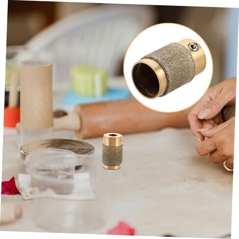 minkissy 120-grit Diamond Brazed Grinding Wheel for Stained Glass and Ceramic Tile, Electric Grinder Disc Accessory Compatible with Glass Grinding Tools and Porcelain Polishing in Kuwait