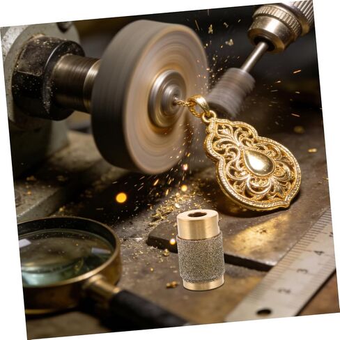 VALICLUD 120-grit Diamond Grinding Wheel for Glass and Ceramic, Stained Glass Grinder Bit, Abrasive Disc for Porcelain Tile Polishing, Rotary Tool Accessory for DIY Jewelry and Home Decor in Kuwait