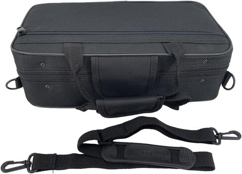 Clarinet Case for Bb Clarinet Oxford Cloth 600D b Flat Storage Bag with Thick Foam Padded and Adjustable Strap in Kuwait