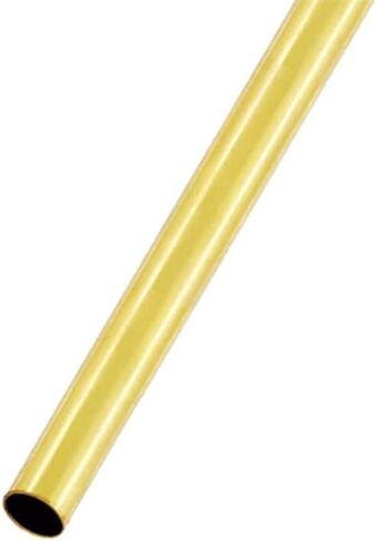 1pcs Brass Tube DIY Length 200mm Round, for Home Garden Building Model Accessories(OD 13 x ID 12mm) in Kuwait