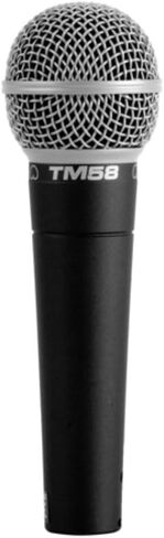 مكبر صوت Gemini Sound WPX-2000 Active Column Line Array بقدرة 1200 وات PA مع كابل Kellards XLR-P20T Pro 20 XLR ذكر إلى أنثى 3 دبابيس أسود، ميكروفون Polsen M-85 احترافي محمول باللون الرمادي الداكن in Kuwait