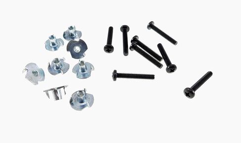 طقم تثبيت مكبر الصوت PROCRAFT MK101 مقاس 10-24 × 1-1/4 بوصة + 8 براغي للماكينة مع صواميل T in Kuwait