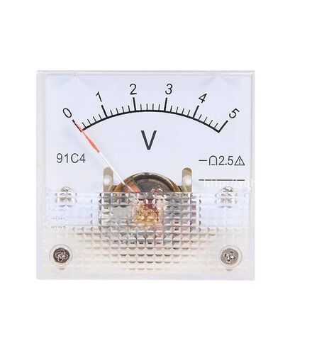 91C4 تيار مستمر مقياس التيار الكهربائي مللي أمبير متر مؤشر نوع 30mA50mA500mA1A2A3A5A10A20A 45*45 مللي متر (0-300mA) in Kuwait