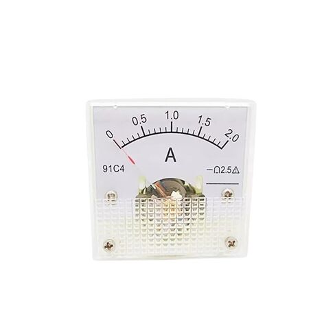 91C4 Ammeter DC Analog 1A 2A 3A 5A 10A 20A 30A 50A 100A 200A 300A 500A Panel Mechanical Pointer Type Amper Meter Current Meter(0-15A) in Kuwait