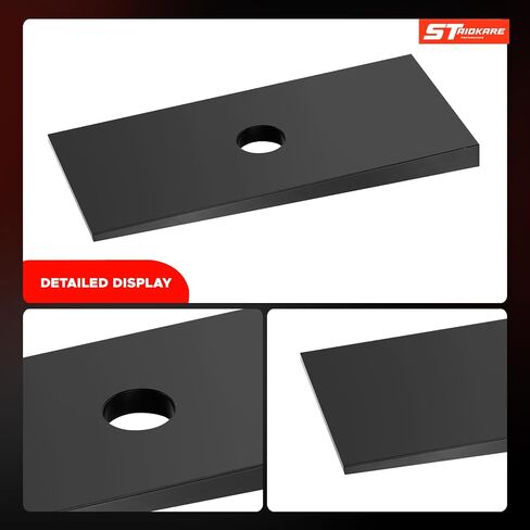 Pinion Angle Shims 2.5 Degree - 2 Pack Universal Billet Aluminum Axle Shim for Leaf Spring & Lift Block Corrects Driveline Vibration Prevents U-Joint Wear Spring Wedges for Angle Correction in Kuwait