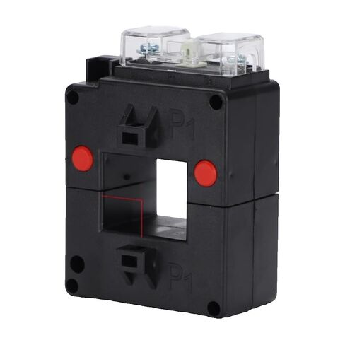 Opening Opening and Closing Three-Phase Meter AC high-Precision metering Current Transformer Split Square(800/5A 0.2 DK-50x30 Black) in Kuwait