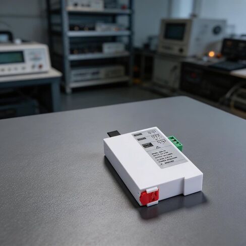 FABULETTA AC Current Transmitter 0-5A to 4-20mA with 0.5% Accuracy for Industrial Automation and Control Systems, Plastic Housing, Fast Response ≤400ms, White in Saudi Arabia